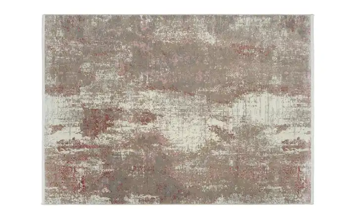 Teppich Taupe, Rosa 190 cm 133 cm 133x190 cm