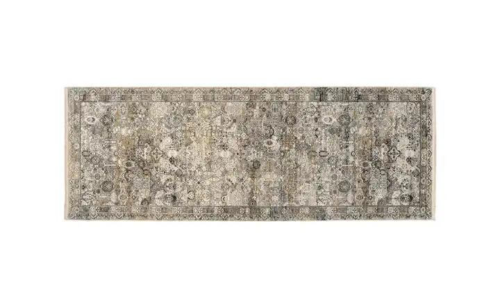 Teppich 200 cm 80 cm 80x200 cm Goldfarben