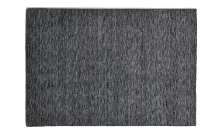 THEKO Handweber Phalguna 140 cm 70 cm Dunkelgrau 70x140 cm