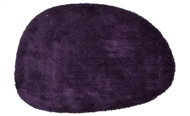 Tom Tailor Hochflorteppich Cozy Lila/Violett 200 cm 135 cm 135x200 cm