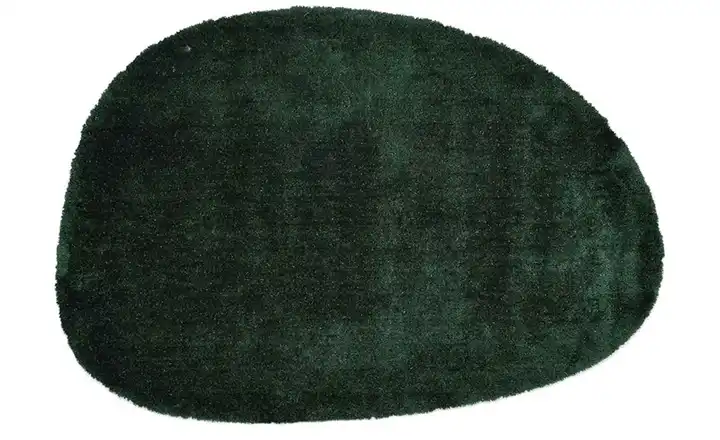 Tom Tailor Hochflorteppich Cozy Grün 120 cm 80 cm 80x120 cm
