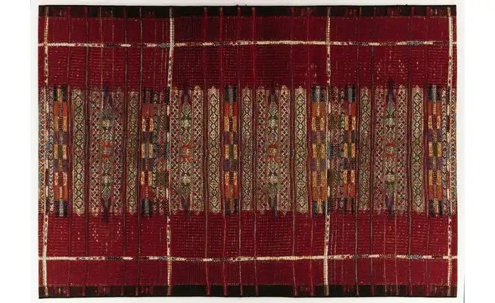 Gino Falcone In-und Outdoor-Teppich Aurora Rot 240x340 cm 340 cm Rot 240 cm