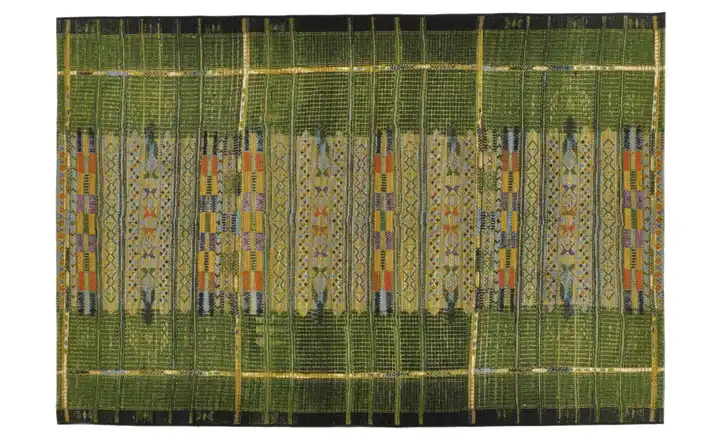Gino Falcone In-und Outdoor-Teppich Aurora Grün 240x340 cm 340 cm Grün 240 cm