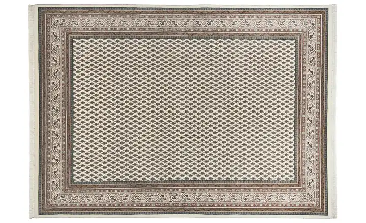 THEKO Orientteppich Abbas Meraj Creme 300 cm 200 cm 200x300 cm