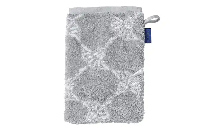 JOOP! Waschhandschuh Joop 1611 Classic Cornflower Silbergrau, Grau