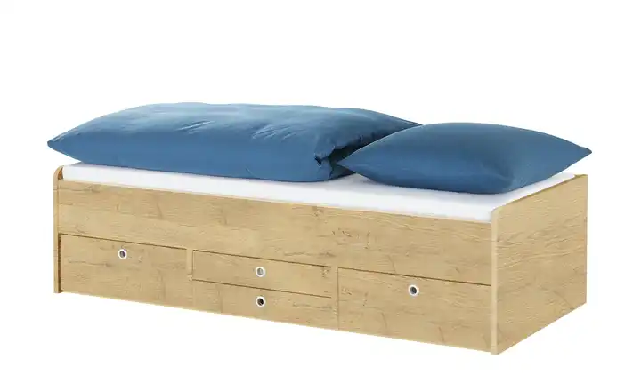 Schubkastenbett Grow Up 200 cm 120 cm Wildeiche (Nachbildung)