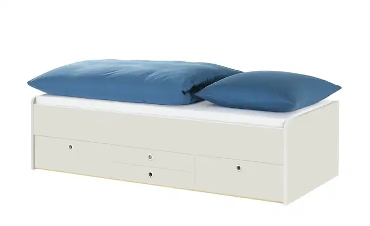 Schubkastenbett Grow Up 200 cm 120 cm Greige
