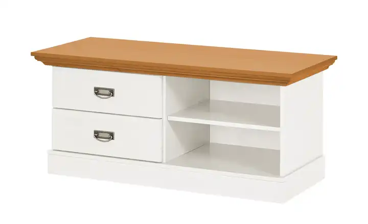 maison bleue Lowboard Florian Weiß, Braun
