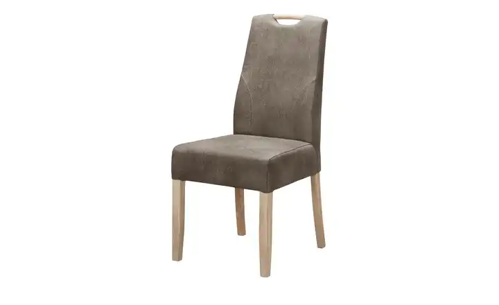 Polsterstuhl Top-Chairs Braun Eiche San Remo