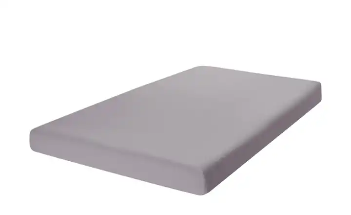 como Boxspring-Spannbettlaken Uni Jersey 3700 180x200 cm Grau