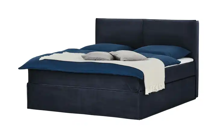 Boxi Boxspringbett 160 x 200 cm mit trendigem Keder Boxi Urban