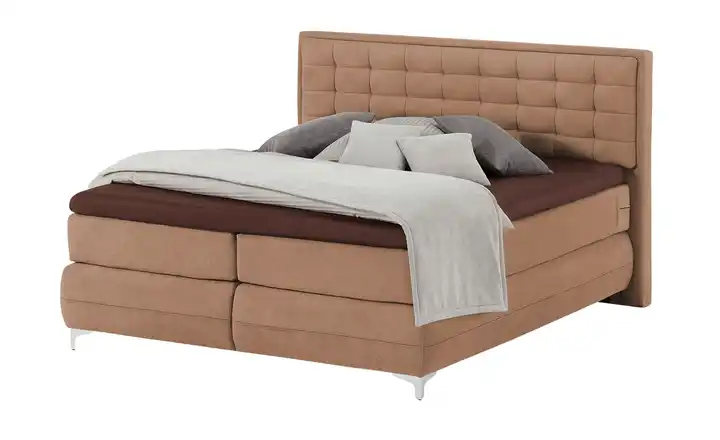 Musterring Boxspringbett Standardversion Dubai Cappuccino H2 200 cm