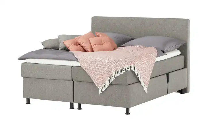 Wohnwert Motor-Boxspringbett Dormian Boro Motor Dunkelgrau 160 cm H2