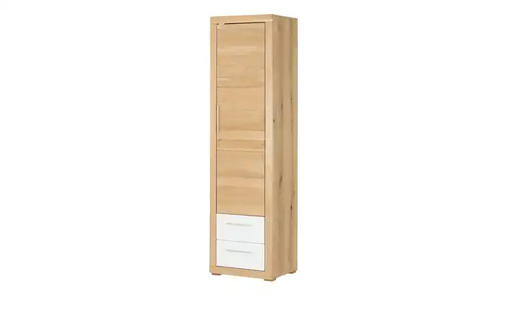 smart Schrank Oslo Wildeiche, Wildeiche (Nachbildung), Weiß
