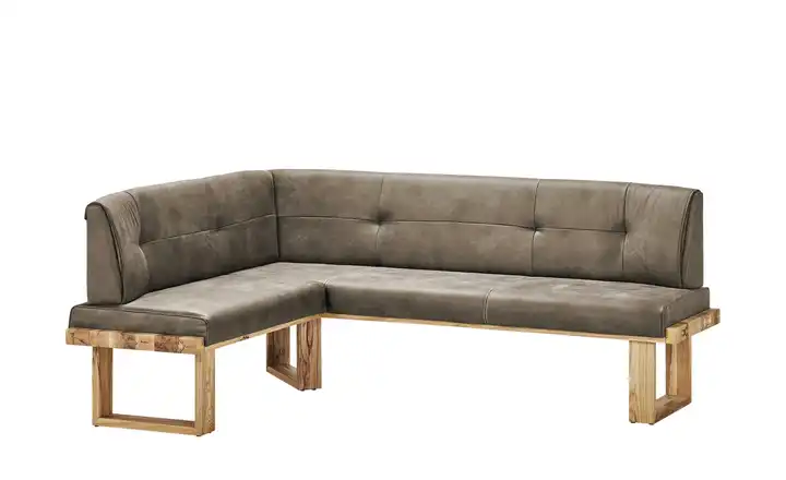 Woodford Eckbank  massiv Alina Braun ca. 155 x 225 cm
