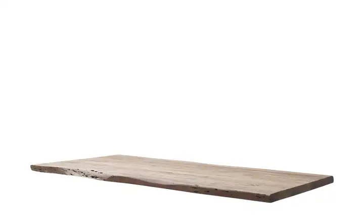 Dine + Mine Tischplatte mit Baumkante SigNature One Natur ca. 200x5,5x100 cm