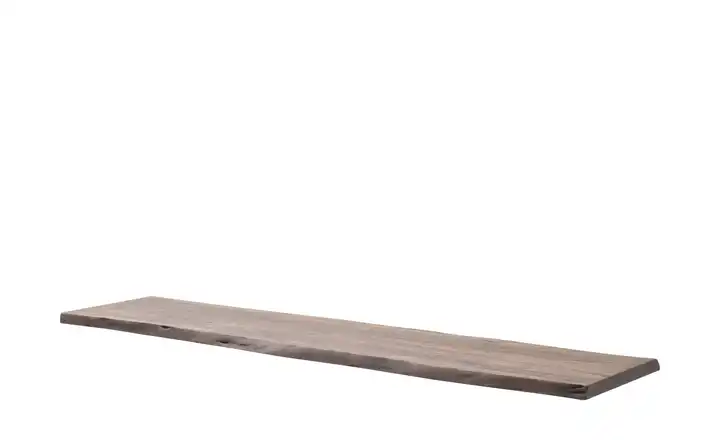 Dine + Mine Bankplatte SigNature One lackiert, Akazie, Walnuss (Nachbildung) 160 cm