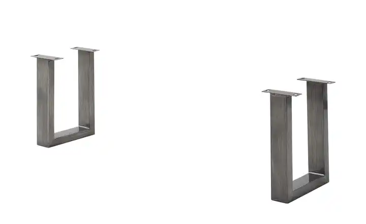 Dine + Mine Bankgestell SigNature One Grau, antik U-Form