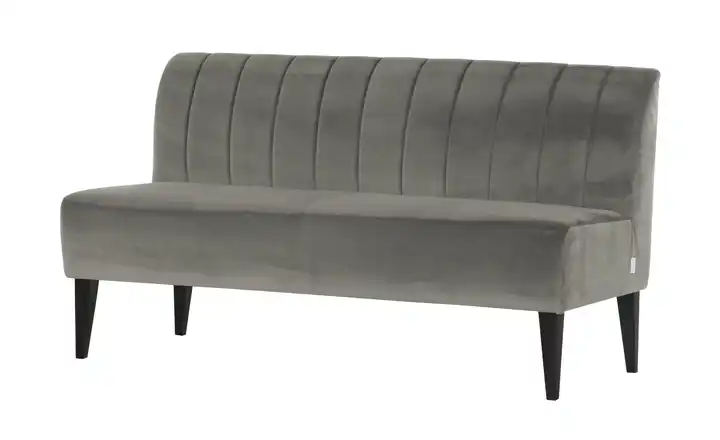 Speisesofa Hearty  Grau 168 cm
