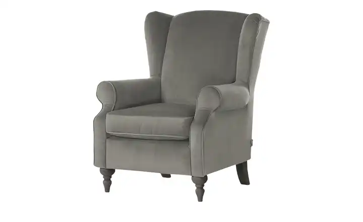 Ohrensessel Cozy  Grau