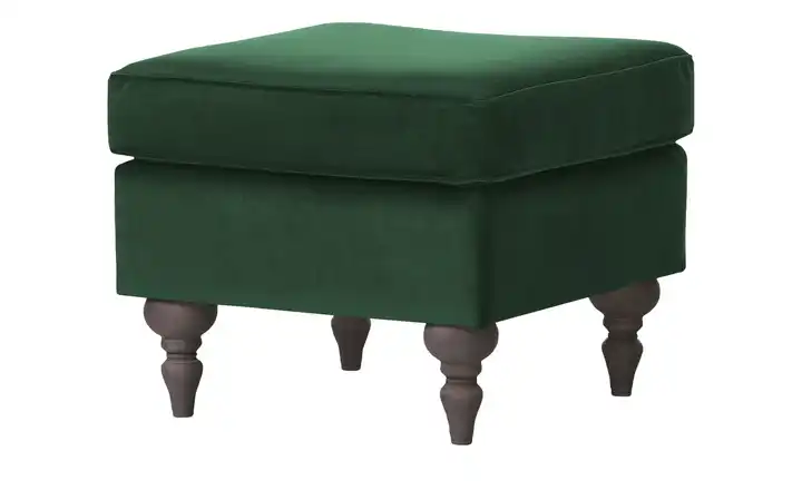 Hocker  Cozy Dunkelgrün
