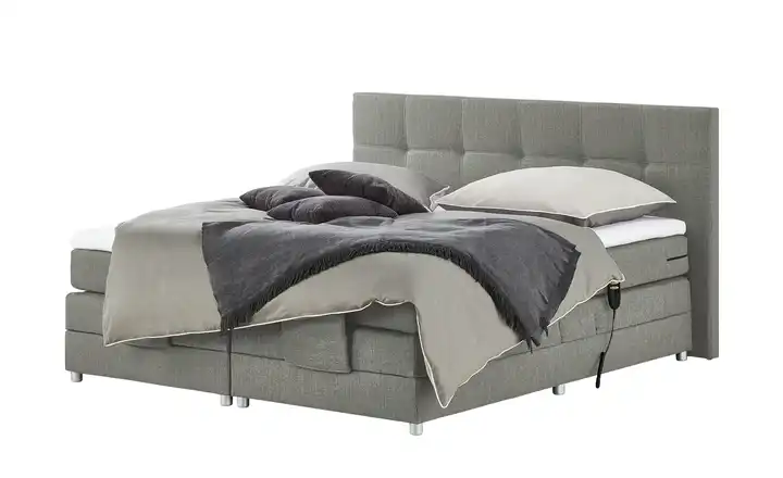 uno Motor-Boxspringbett  Manolo Grau