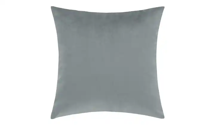 pop Dekokissen Velvet Hellgrau 40 cm