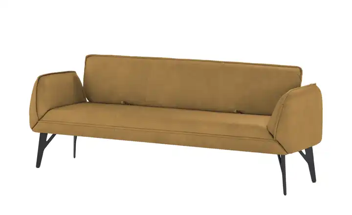 Funktionsbank  Leder Drive Curry 238 cm