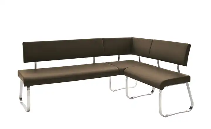 uno Eckbank Letitia Cappuccino Leder