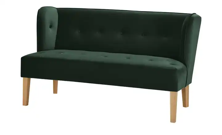 switch Küchensofa Astonia Dunkelgrün Samt 180 cm