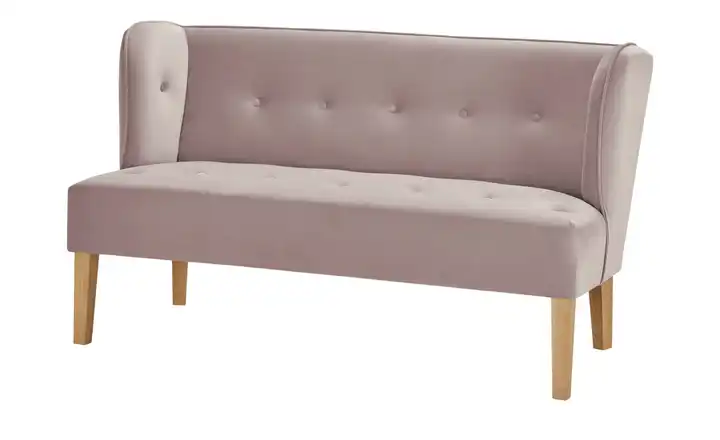switch Küchensofa Astonia Rosa Samt 180 cm