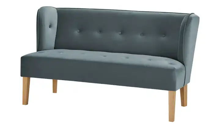 switch Küchensofa Astonia Blau Samt 180 cm