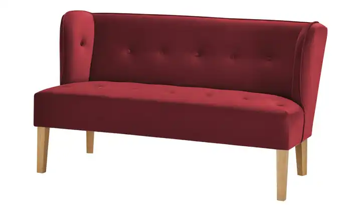 switch Küchensofa Astonia Rot Samt 180 cm