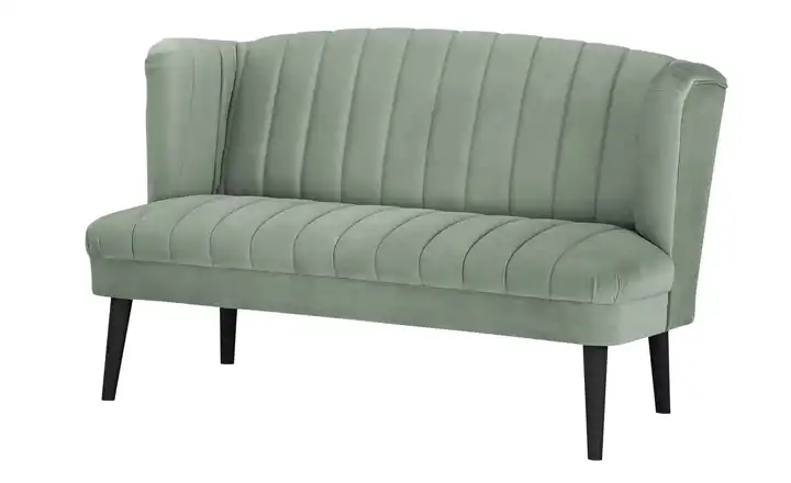 switch Küchensofa Rina Samt Hellgrün 156 cm