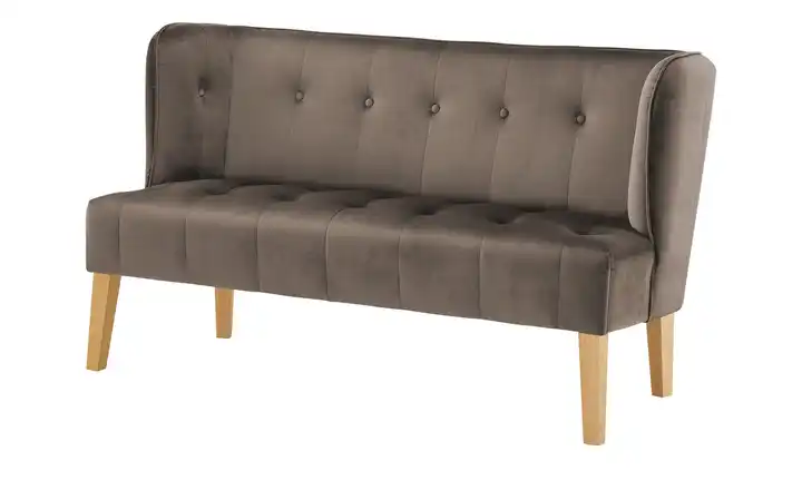 switch Küchensofa Bella Braun 180 cm Samt