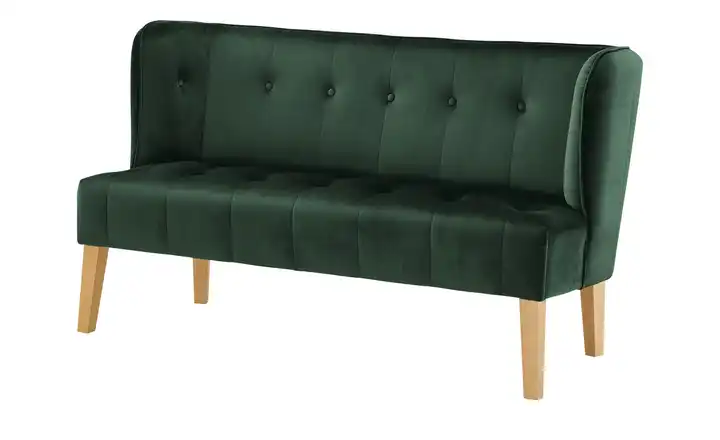 switch Küchensofa Bella Dunkelgrün 180 cm Samt