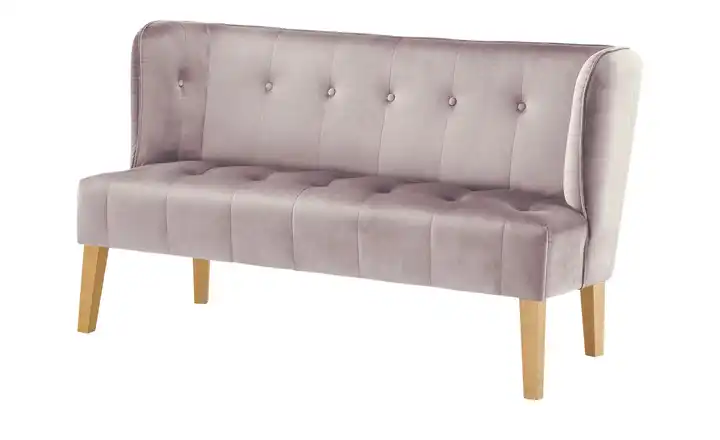 switch Küchensofa Bella Rosa 180 cm Samt