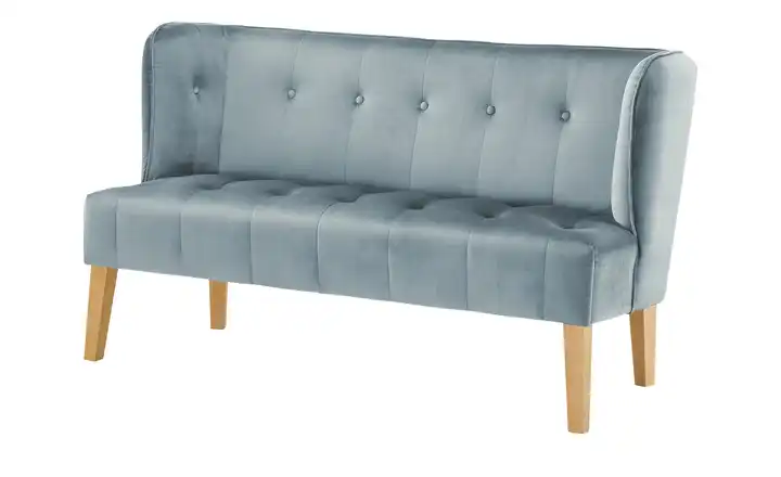 switch Küchensofa Bella Blau 180 cm Samt