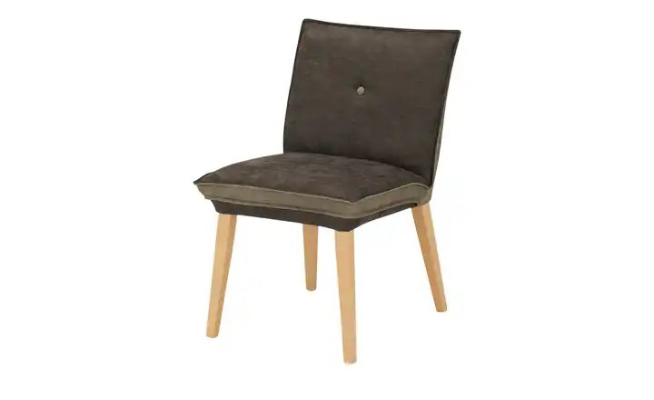 Woodford Esszimmerstuhl mit Kombi-Bezug Sunna Braun