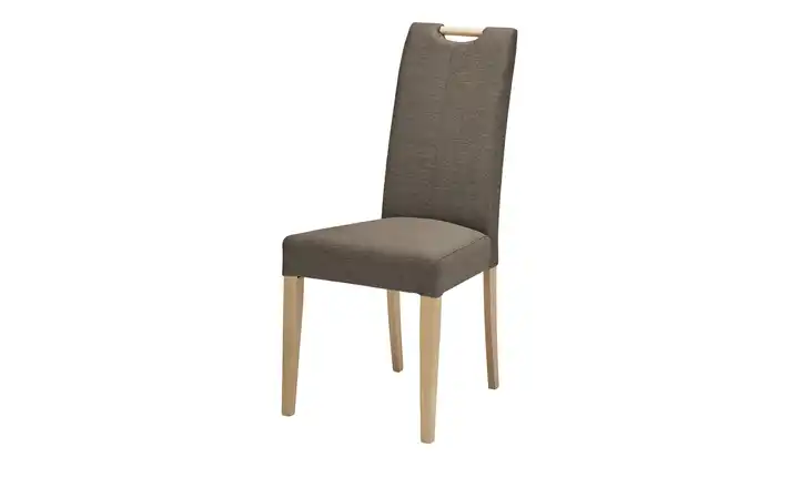Woodford Esszimmerstuhl Gabi 4 Braun Eiche Webstoff