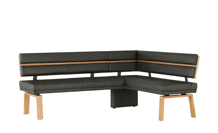 Eckbank  Leder Canto III Schokoladenbraun rechts