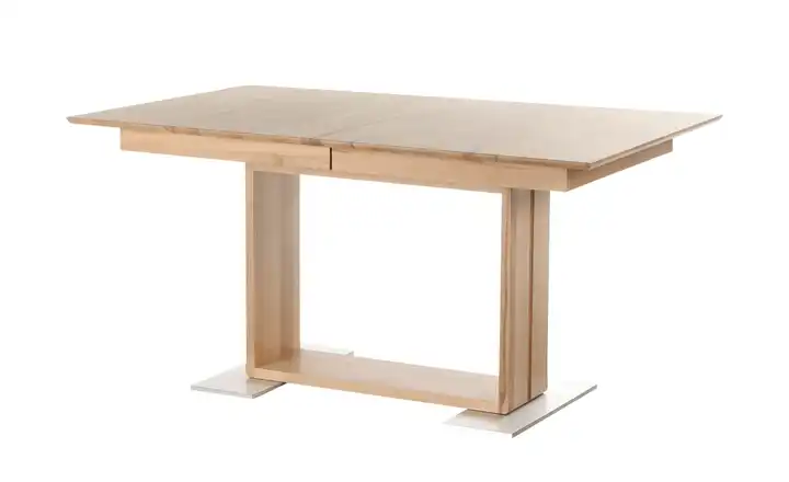 Woodford Säulentisch  ausziehbar Mila Kernbuche, lackiert 150 cm