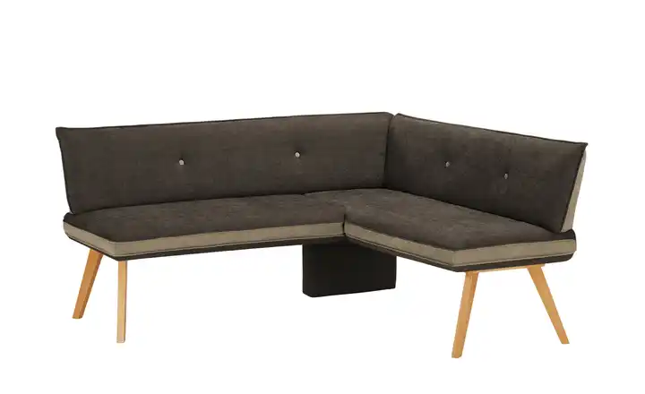 Woodford Eckbank Sunna Braun, Beige Buche, lackiert ca. 180 x 160 cm