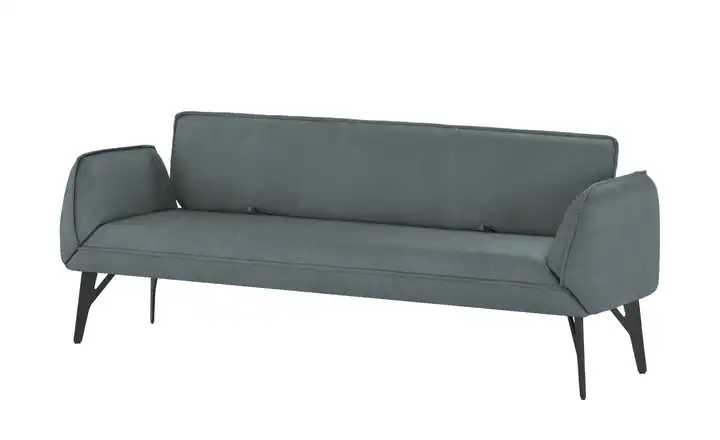 Funktionsbank  Leder Drive Aquablau 238 cm