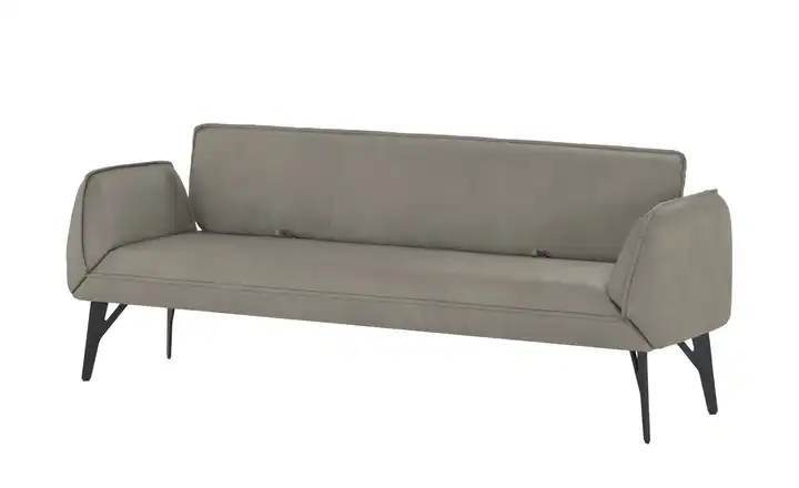 Funktionsbank  Leder Drive Hellgrau 238 cm