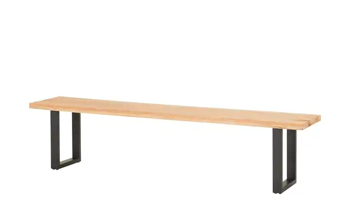 Woodford Kufenbank massiv Lavello Anthrazit, lackiert 220 cm