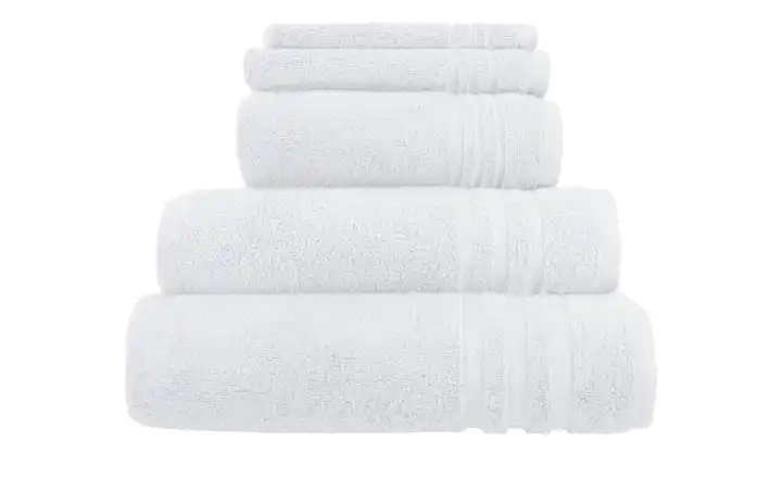  Handtuch-Set Weiß, 5-teilig  Soft Cotton