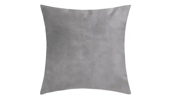 Jette Home Dekokissen Jette Patch Grau 55 cm