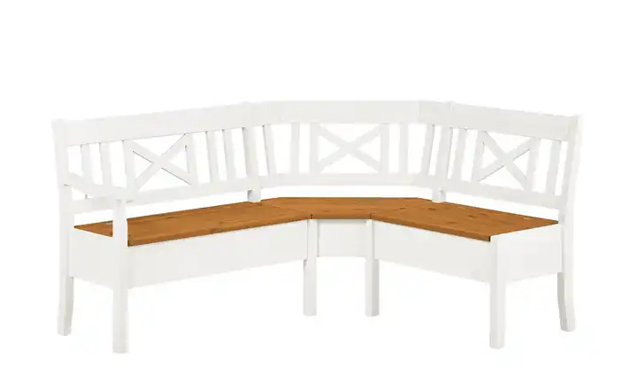 maison bleue Truheneckbank  massiv Florian Weiß, Braun ca. 214 x 148 cm