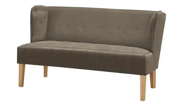 switch Küchensofa Astonia Braun Samt, pflegeleicht 160 cm